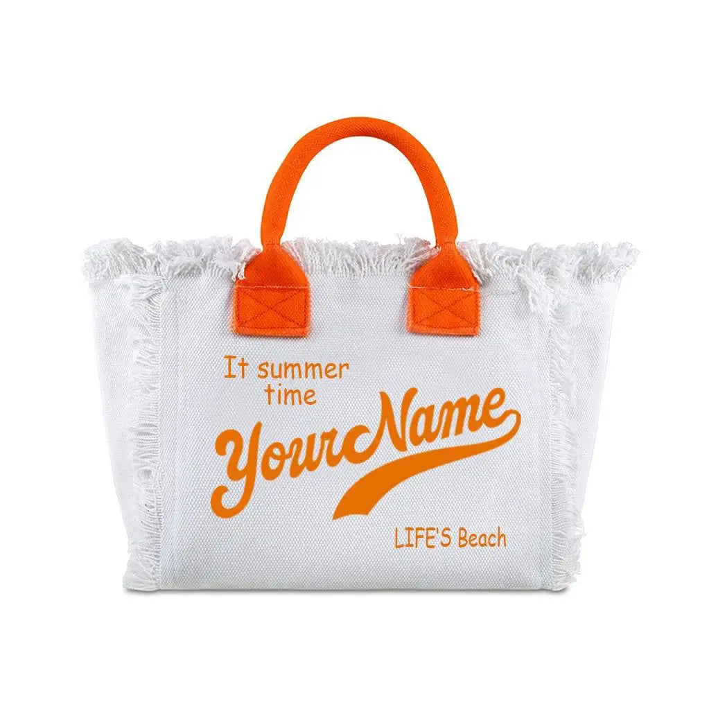 Sac de plage personnalisable avec votre nom