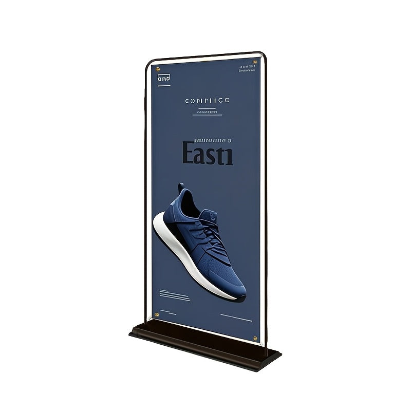Présentoir publicitaire en Métal avec Affiche Personnalisable
