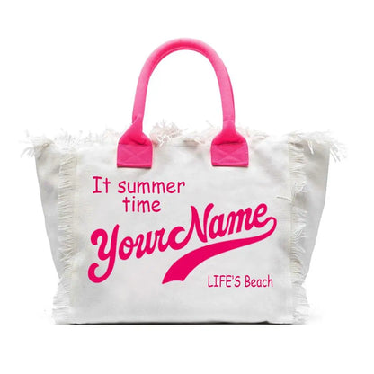 Sac de plage  personnalisable avec votre nom