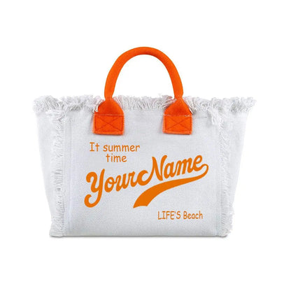 Sac de plage  personnalisable avec votre nom