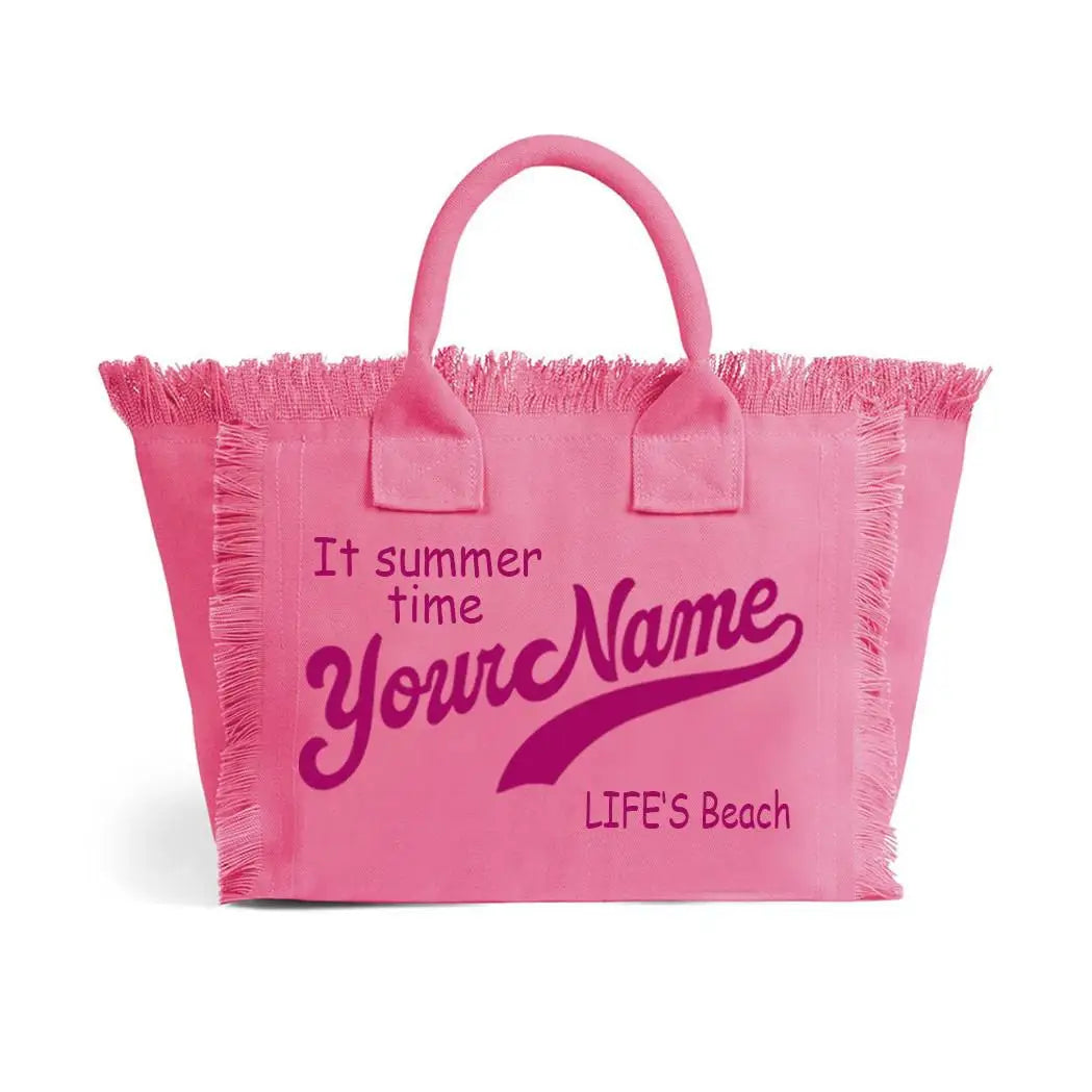 Sac de plage  personnalisable avec votre nom