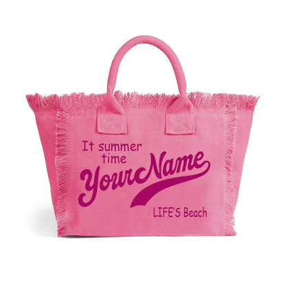 Sac de plage  personnalisable avec votre nom
