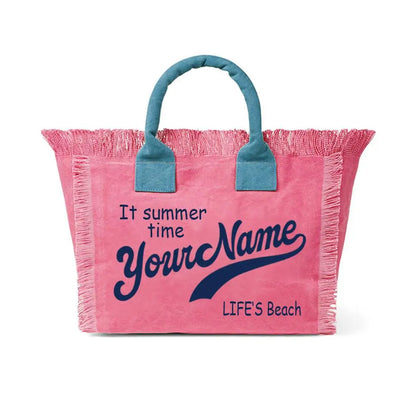 Sac de plage  personnalisable avec votre nom