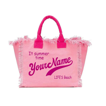 Sac de plage  personnalisable avec votre nom