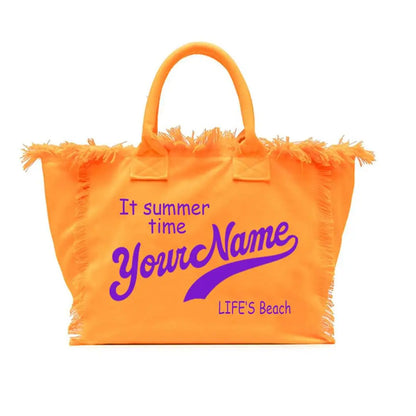 Sac de plage  personnalisable avec votre nom