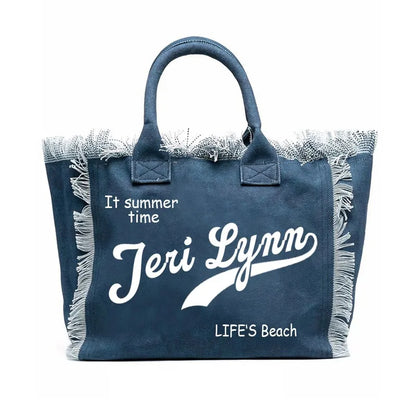 Sac de plage  personnalisable avec votre nom