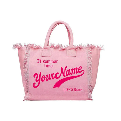 Sac de plage  personnalisable avec votre nom