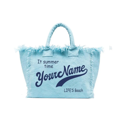 Sac de plage  personnalisable avec votre nom